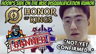 Hoon Give's His Side Of The Story About The Ongoing Rumors Of S8UL Getting Disqualified For EWC-MSC!