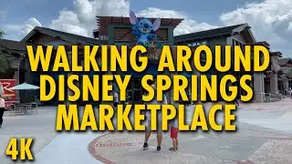Taking a Walk Around Disney Springs Marketplace | Walt Disney World