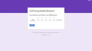 Module 6   Google Forms