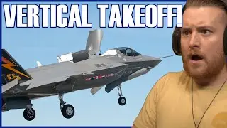 Royal Marine Reacts To How does the F 35 vertical takeoff work.