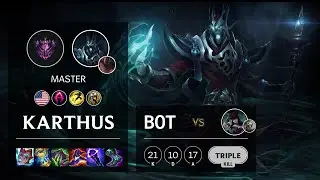 Karthus Bot vs Caitlyn - NA Master Patch 11.24