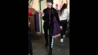 Padre e hija.bailando rock anroll