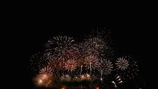 FEU D'ARTIFICE LA GRANDE BORDÉE 2025 LES SABLES D'OLONNE 17 AOÛT 2025 INTÉGRALE 4K HD