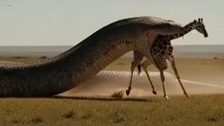 The Well Hid a Monster 🐍 | Lion vs Giant Snake (Cinematic Story)