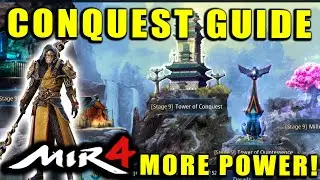 MIR4 - Ultimate Conquest Guide!  Learn About the Towers and How to Level Them!  Increase your Power!