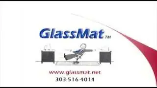 GlassMat office mats gluide