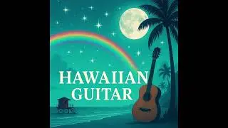 😴 Fall Asleep Fast 🌙 Hawaiian Guitar | 1 Hour Night Sleep Music