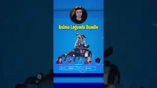 There's A SECRET FREE WRAP In The NEW Anime Legends Bundle 😳 #shorts #fortnite