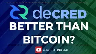 DECRED COIN (2018) &mdash; БУДЕТ ЛИ ОНА ЛУЧШЕ БИТКОИНА?