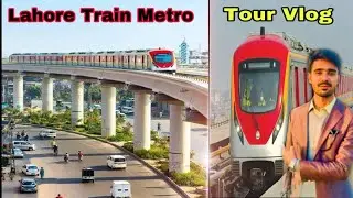 #Lahore Orange Metro Train Ka Safar Vlog