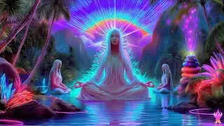 All 7 Chakra Choir Meditation with Soothing Rain  | 396Hz 417Hz 528Hz 639Hz 741Hz 852Hz 963Hz