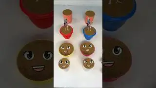 Perfect Sand Cake Smash 🤯🔨 | Super Satisfying ASMR #shorts