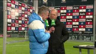 Kay Bernstein in einem emotionalen letzten Interview nach Herthas Pokalsieg gegen den HSV (6.12.23)