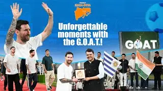 The Real G.O.A.T. Crowd! | Lionel Messi&rsquo;s Fans Unforgettable Moments! | Mumbai