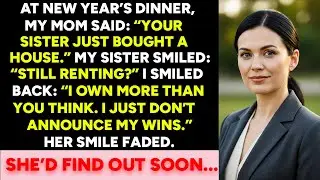 My Mom Mocked Me At New Year “Your Sister Just Bought A House! You Still Renting” I Just Smiled