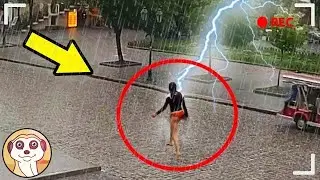 LE PERSONE PI&Ugrave; FORTUNATE RIPRESE DA TELECAMERE