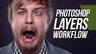 Понимание рабочего процесса слоев в Photoshop