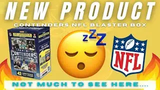New Product!! - Opening A Contenders NFL Blaster Box - These Are Pretty Underwhelming!