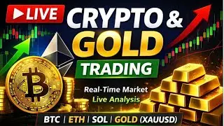 🔴 LIVE Crypto & Gold Trading BTC | ETH | SOL | GOLD (XAUUSD) 28/1/2026 #livetrading #crypto #gold