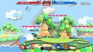 TNS 20: Sad Wolf (Luigi) Vs. Pugwest (Marth) Winner's Round 3