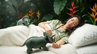 Which bed would you choose 🦕💚 Oddly Satisfying AI ASMR #aiasmr #relax