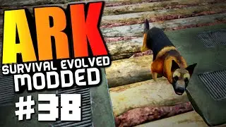 ARK Survival Evolved - DINO BREEDING ROOM & DOG COMPANION MOD Modded Survival #38 (ARK Gameplay)