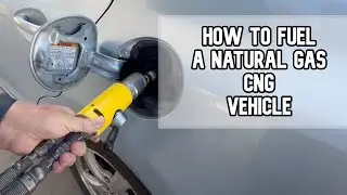 How to fuel a natural gas / CNG car DIY video #cng #naturalgas