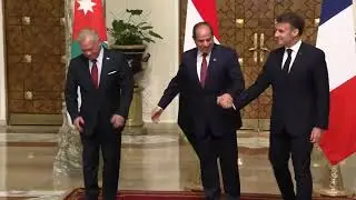 Macron in Egypt: Talks with Sisi, Gaza Meeting & Business Forum | France-Africa Ties | Part 4