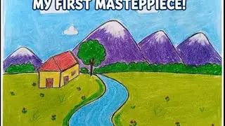 Mountain drawing