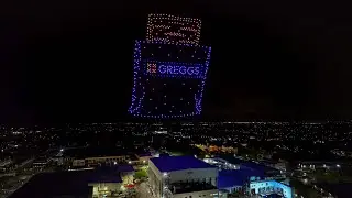 Greggs Festive Bake Launch | SKYMAGIC