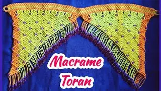 Macrame Toran Tutorial| Diwali Special Toran 2025 #macrametoran #diwalispecial