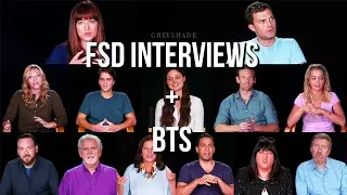 Fifty Shades Darker interviews  + BTS