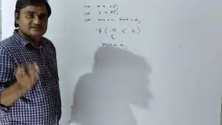 Find Smallest and Largest of Two Numbers | How do you find the minimum and maximum of two numbers ?
