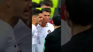 Ref accused Ronaldo of cheating&hellip; then this happened 😳⚽ #ronaldo #shorts #cr7