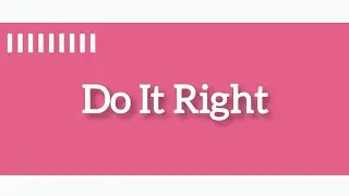 Martin Solveig - Do It Right ( ft. Tkay Maidza ) [ Lyrics ]