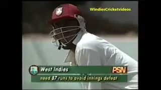 Courtney Walsh batting Master Class
