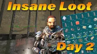 Raiding an Insane Lost Island Castle Cave Day 1 | Ark PvP