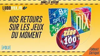 [#DLV] LES JEUX DU MOMENT 🔥 : Zéro à 100 + DIX + Split It