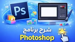 شرح واجهة Photoshop والتحكم في بيئة العمل- إستعادة الوضع الإفتراضى  Photoshop Interface & Workspace