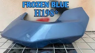 How to Spray Samurai Paint Frozen Blue H198*