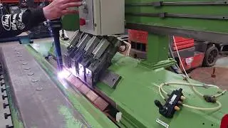 Bode 2-HSW 90/1000 Longitudinal Seam Welder - Weld Test with TIG