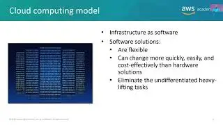 What is the difference between a cloud computing model Vs a traditional computing model