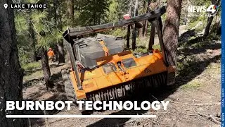 BurnBot Inc. demonstrates wildfire prevention technology in Tahoe-Truckee region