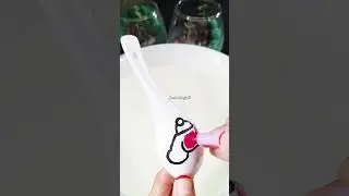Drawing a cute Cinnamoroll character floating on water