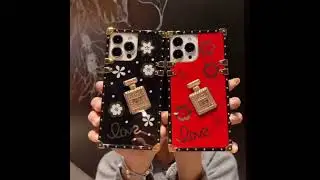 3d perfume bottle Rectangle iPhone case #iphonecase #lifestyle