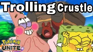 Trolling Crustle With Eldegoss in Master Lobby 😂😂😂 #pokemonunite  #pokemonunitetroll #memes