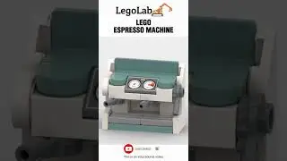 LEGO Espresso Machine | Real Coffee from LEGO Bricks?! #legobuild #lego #afol #legosets