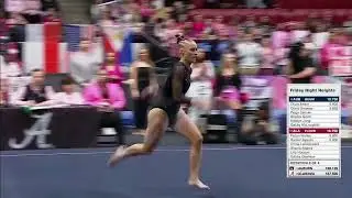 Chloe LaCoursiere 9.9 Floor Alabama vs Auburn 2-21-25