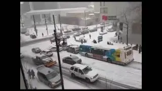 Canadian Winters 2016 the worst Montreal Quebec road winter Accidents