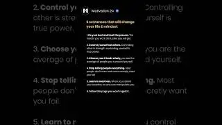 ​6 Sentences That Will Change Your Life & Mindset #success #motivation #video #shorts #motivational